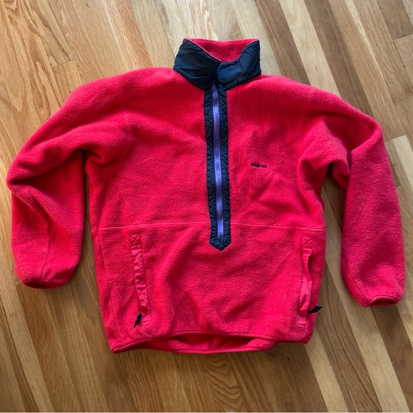 Patagonia Vintage Fleece Zip Pullover 1980s - Picture 2 of 11